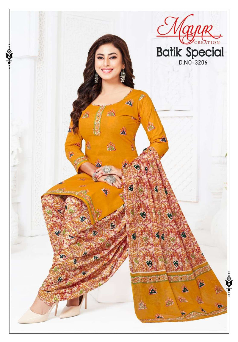 Mayur Creation Batik Special Vol 32 Pure Cotton Printed Dailywear Salwar Kameez