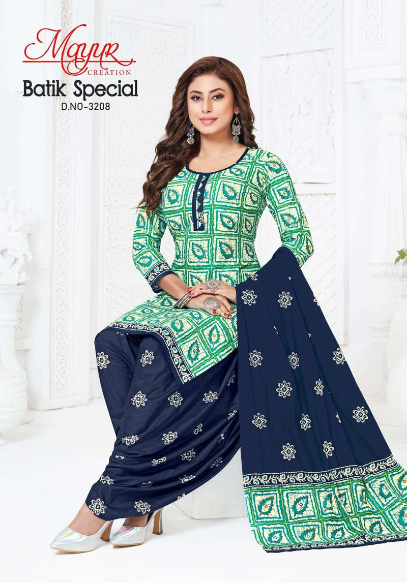 Mayur Creation Batik Special Vol 32 Pure Cotton Printed Dailywear Salwar Kameez