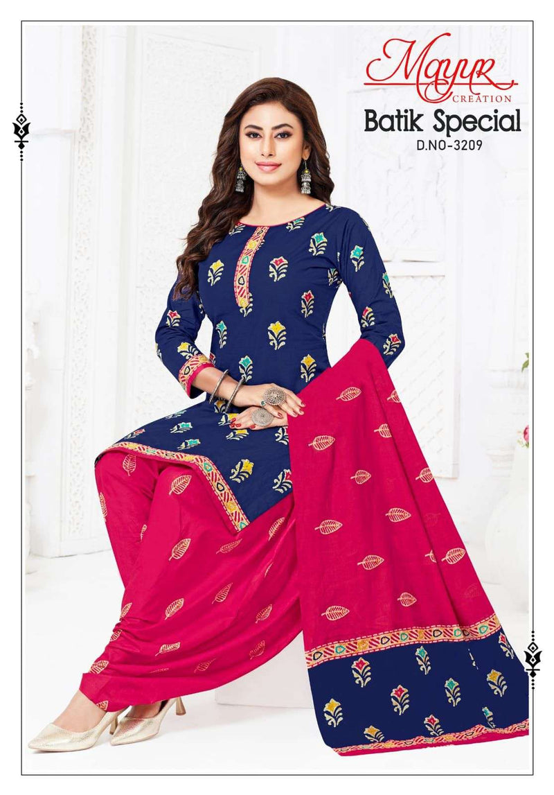 Mayur Creation Batik Special Vol 32 Pure Cotton Printed Dailywear Salwar Kameez