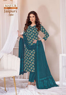 Mayur Creation Jaipuri Vol 10 Pure Cotton Print Readymade Pret Kurti