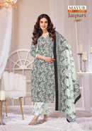 Mayur Creation Jaipuri Vol 10 Pure Cotton Print Readymade Pret Kurti