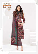 Mayur Creation Jaipuri Vol 12 Pure Cotton Printed Dailywear Salwar Suit