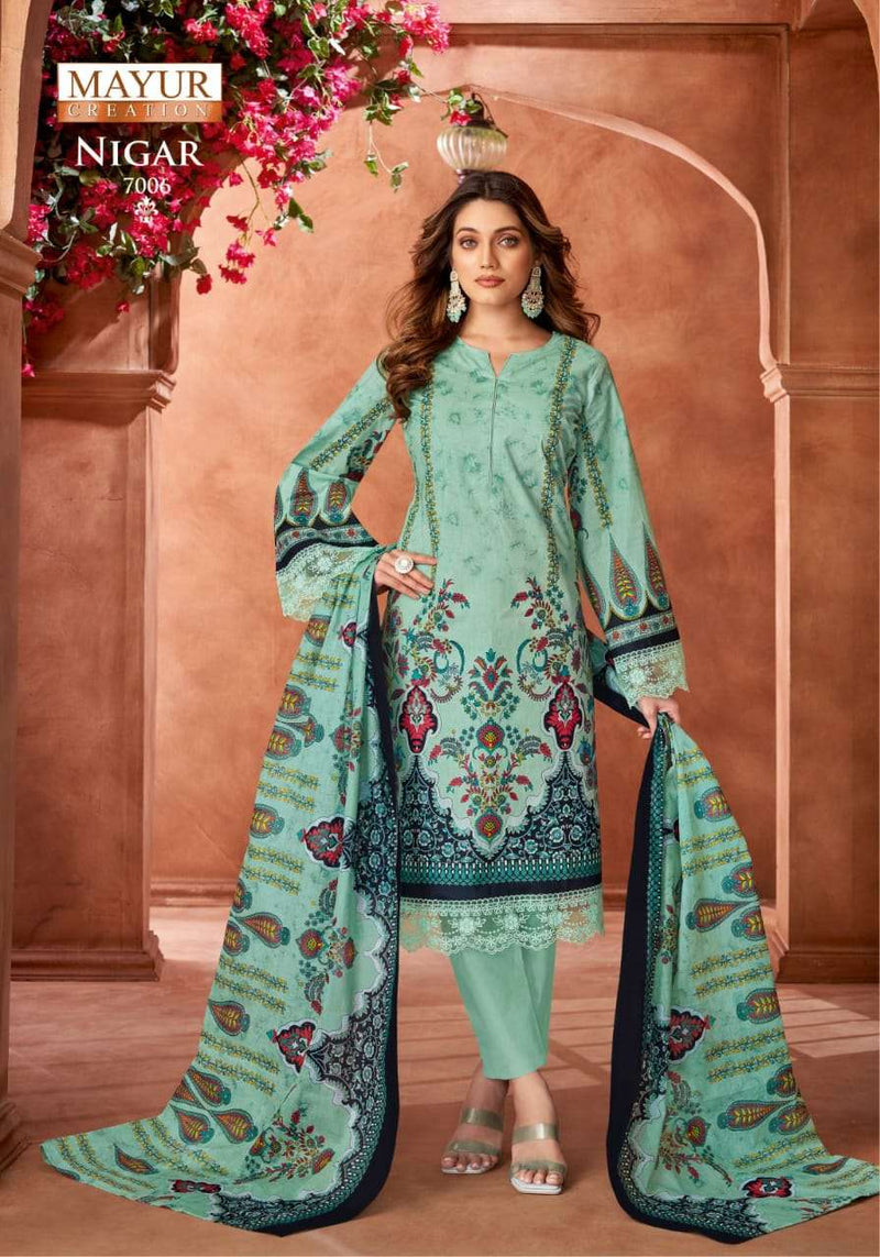 Mayur Creation Nigar Vol 7 Pure Cotton Digital Printed Salwar Kameez