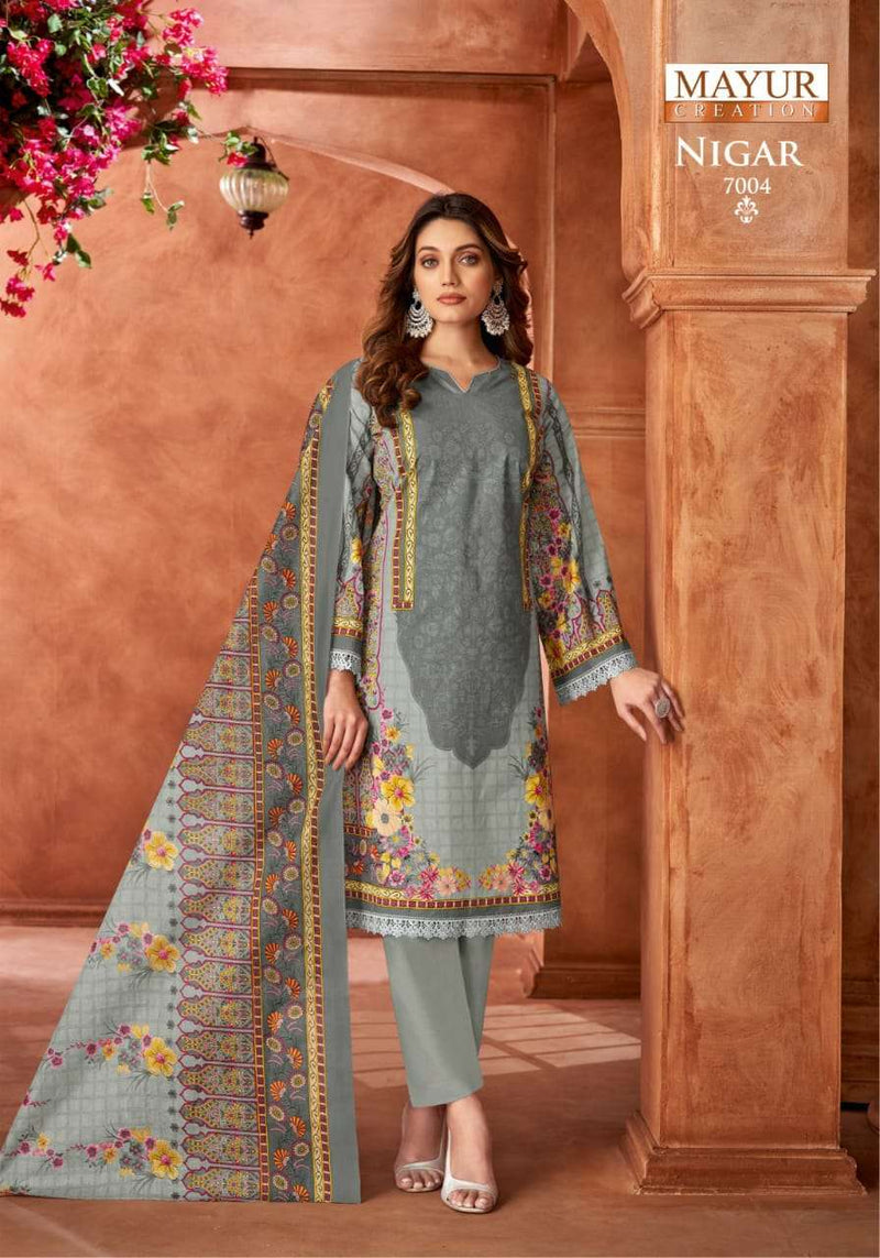 Mayur Creation Nigar Vol 7 Pure Cotton Digital Printed Salwar Kameez