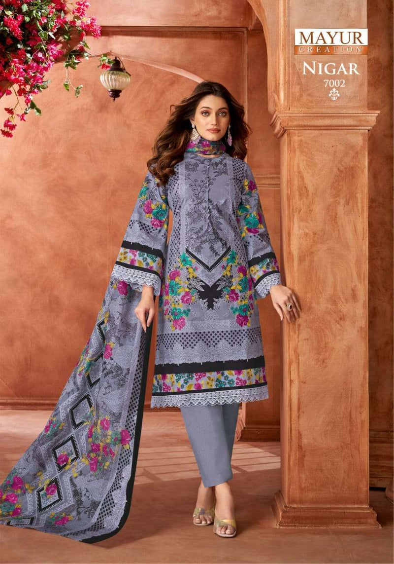 Mayur Creation Nigar Vol 7 Pure Cotton Digital Printed Salwar Kameez