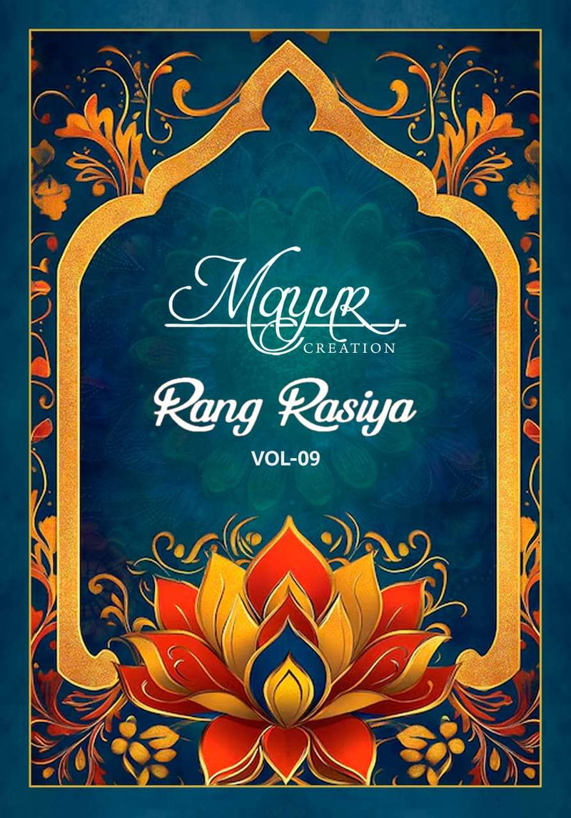 Mayur Creation Rang Rasiya Vol 9 Pure Cotton Printed Salwar Suit