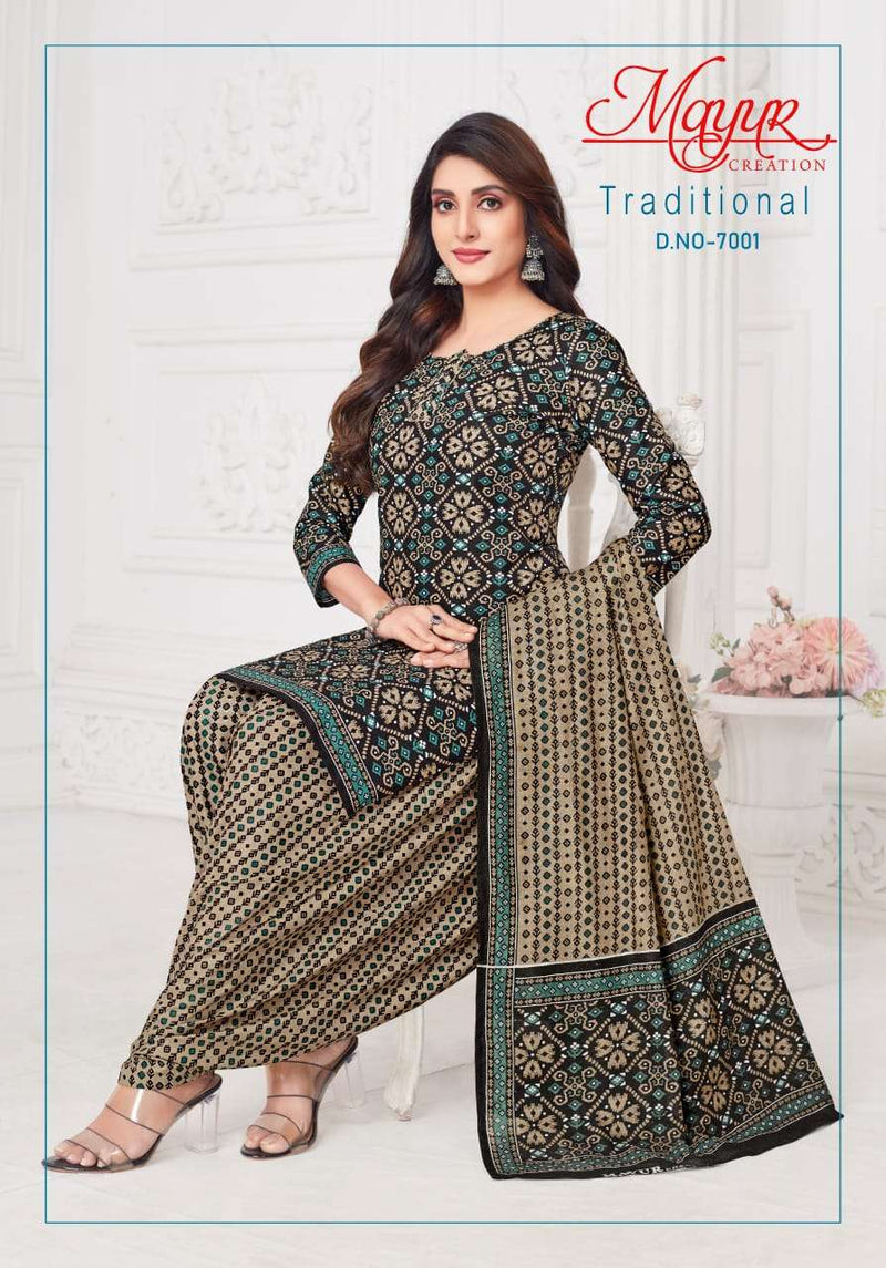 Mayur Creation Traditional Vol 7 Pure Cotton Casual Wear Salwar Suit