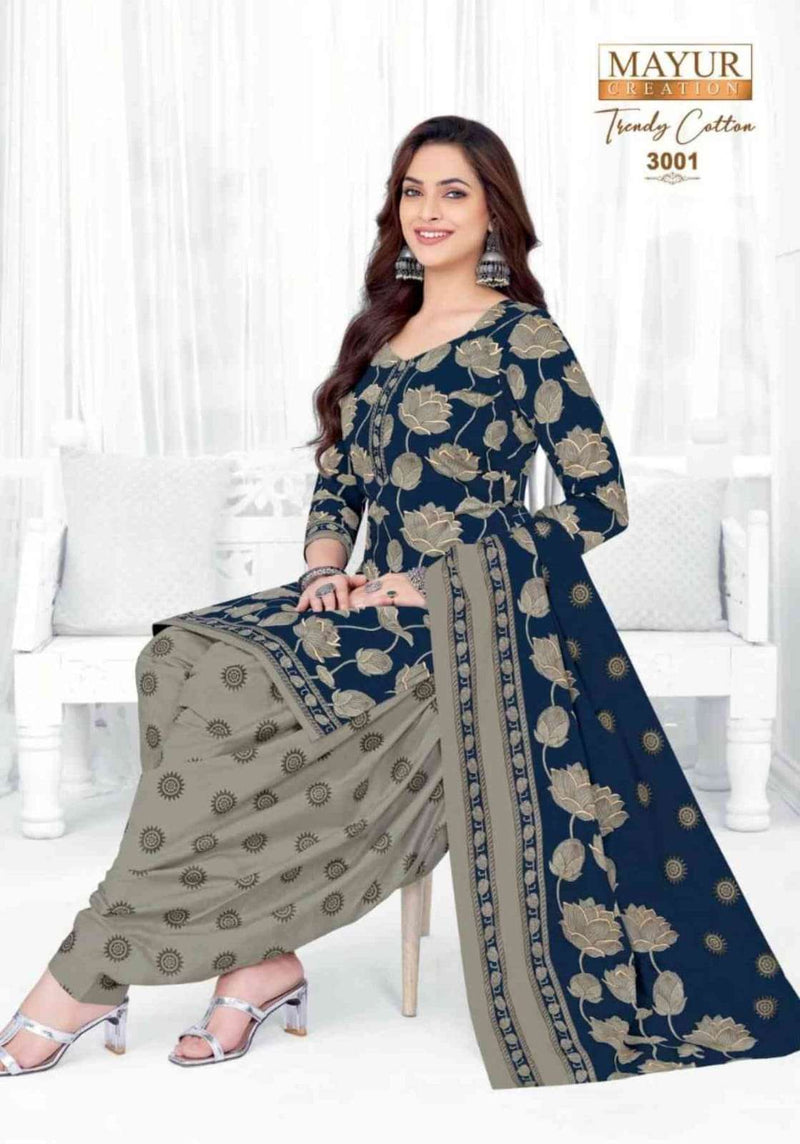 Mayur Creation Trendy Cotton Vol 4 Pure Cotton Printed Salwar Suit