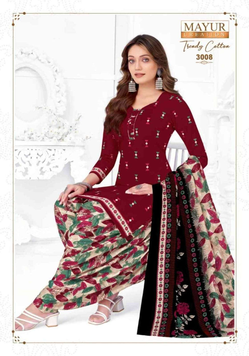 Mayur Creation Trendy Cotton Vol 4 Pure Cotton Printed Salwar Suit