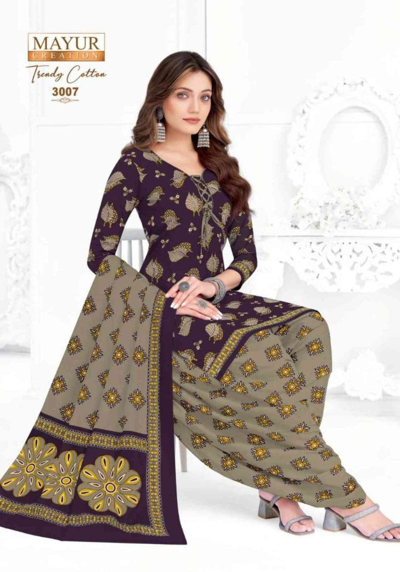 Mayur Creation Trendy Cotton Vol 4 Pure Cotton Printed Salwar Suit