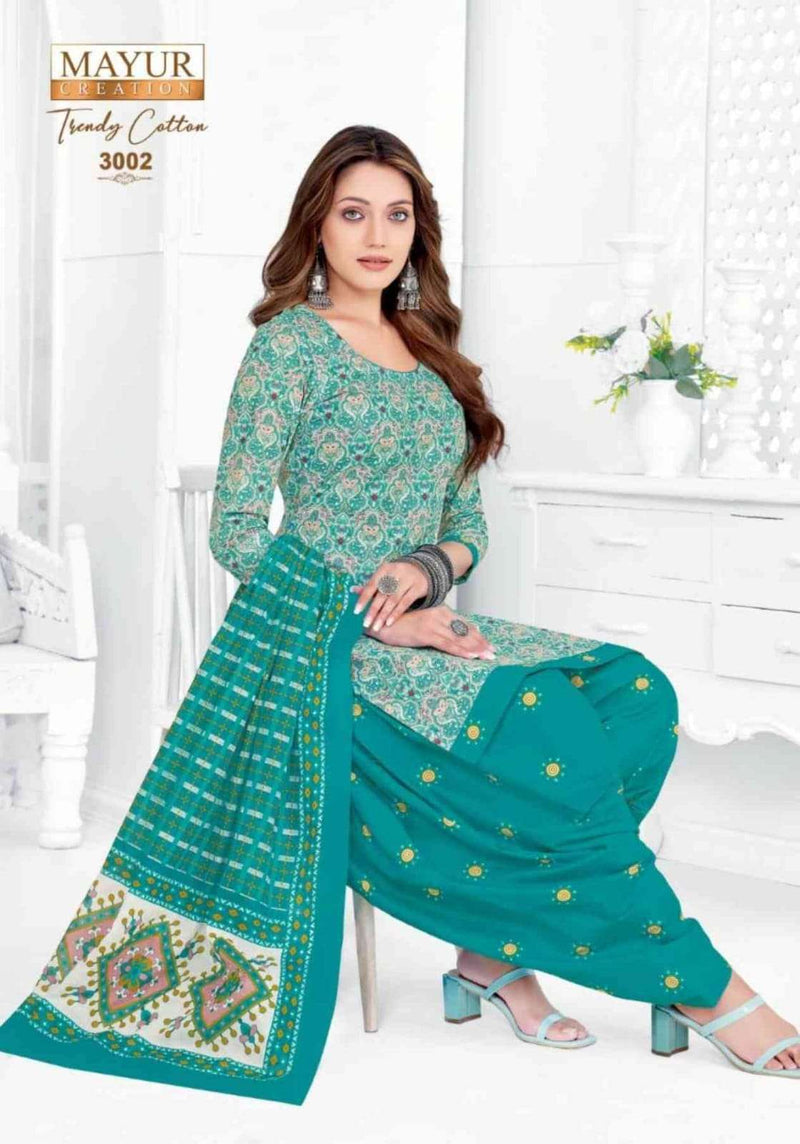 Mayur Creation Trendy Cotton Vol 4 Pure Cotton Printed Salwar Suit