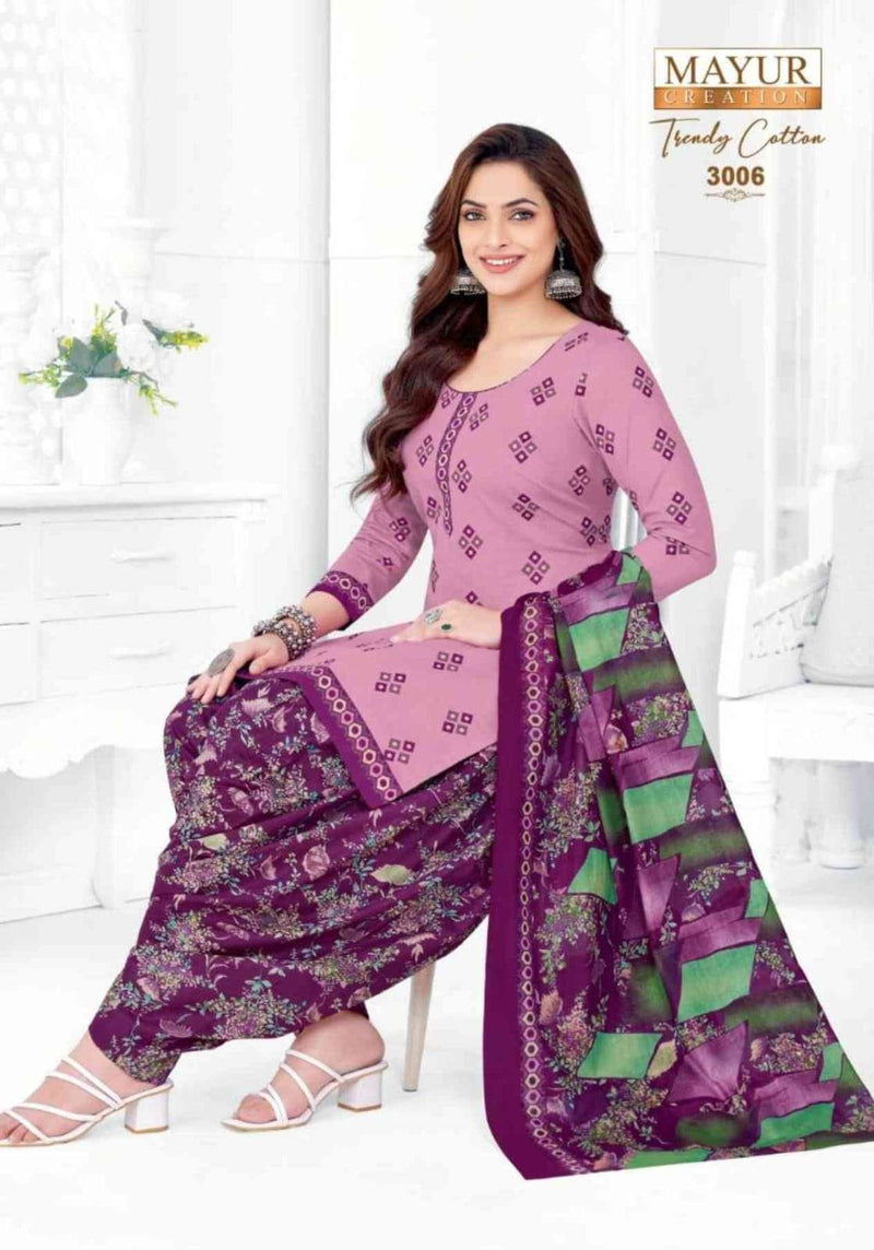 Mayur Creation Trendy Cotton Vol 4 Pure Cotton Printed Salwar Suit