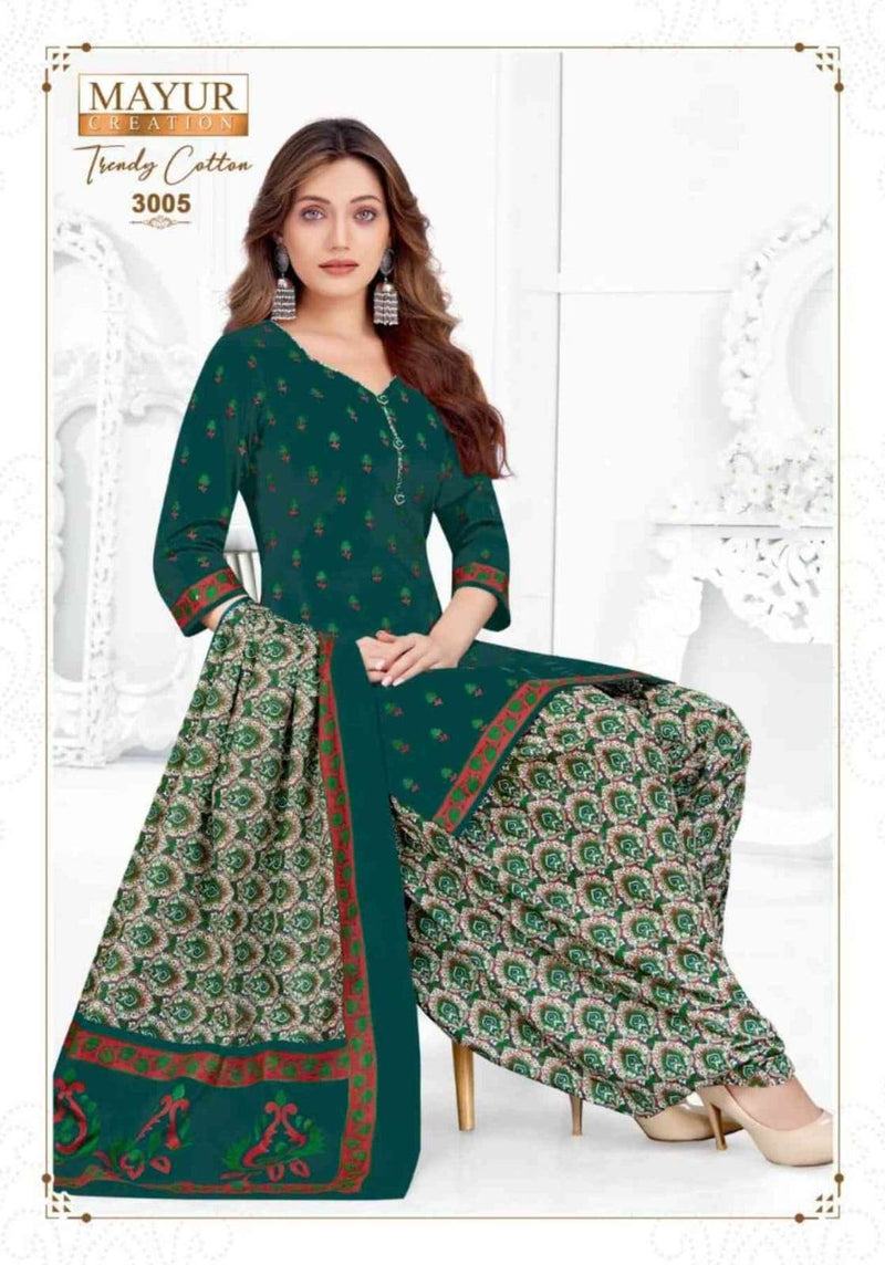 Mayur Creation Trendy Cotton Vol 4 Pure Cotton Printed Salwar Suit