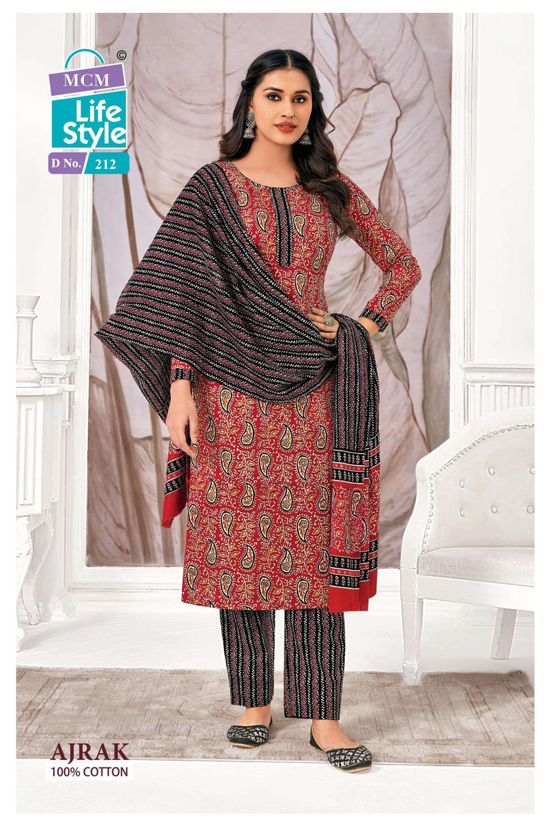 Mcm Lifestyle Ajrak Vol 2 Pure Cotton Printed Ready To Wear Kurti