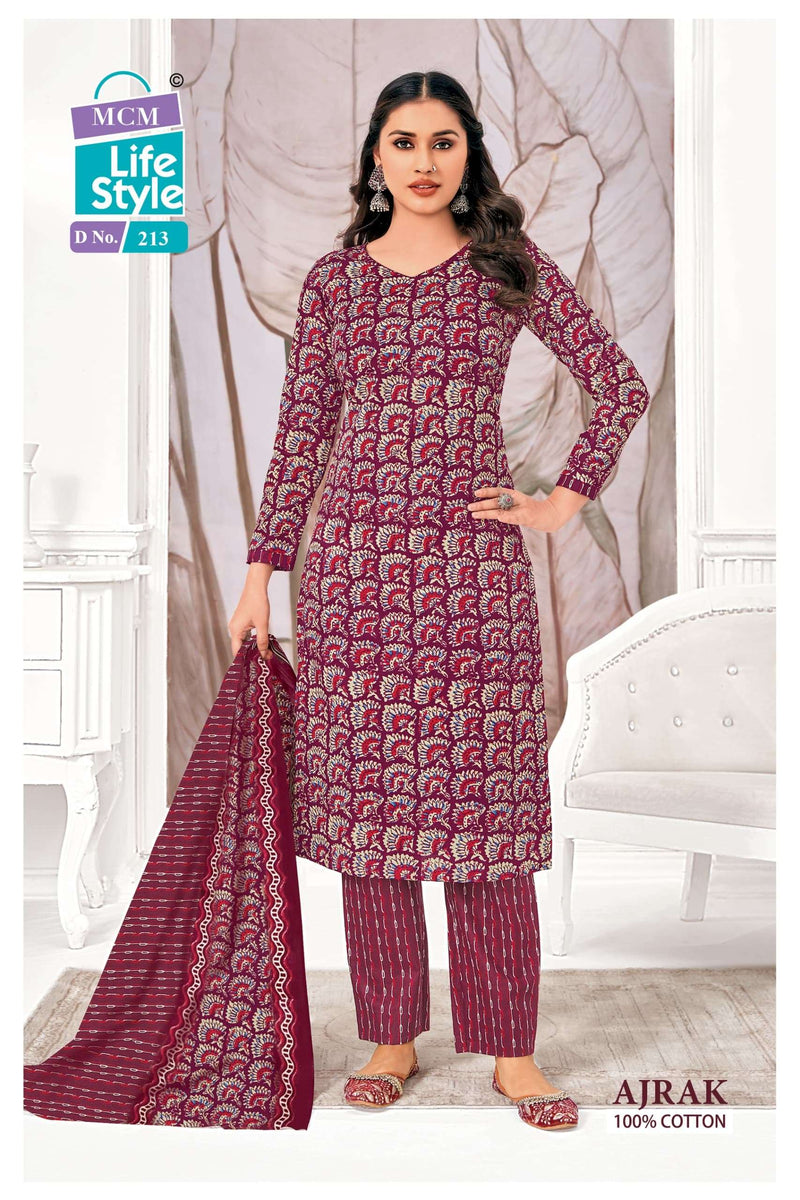 Mcm Lifestyle Ajrak Vol 2 Pure Cotton Printed Ready To Wear Kurti