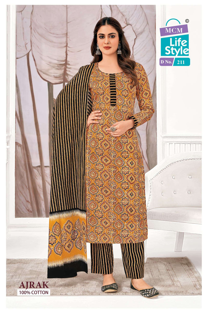 Mcm Lifestyle Ajrak Vol 2 Pure Cotton Printed Ready To Wear Kurti