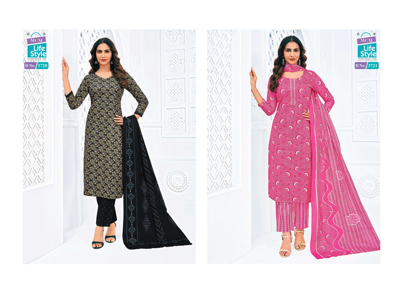 Mcm Lifestyle Priyalaxmi Vol 37 Pure Cotton Printed Dailywear Salwar Kameez