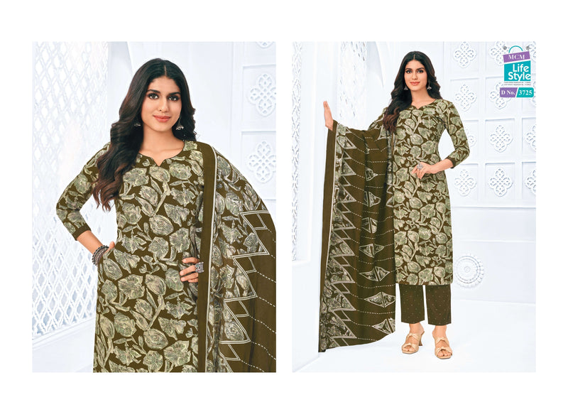 Mcm Lifestyle Priyalaxmi Vol 37 Pure Cotton Printed Dailywear Salwar Kameez