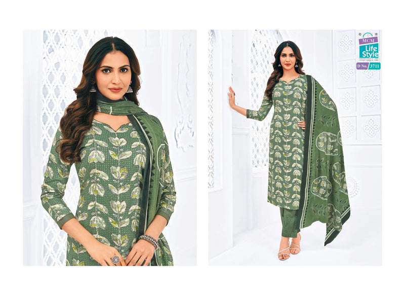 Mcm Lifestyle Priyalaxmi Vol 37 Pure Cotton Printed Dailywear Salwar Kameez