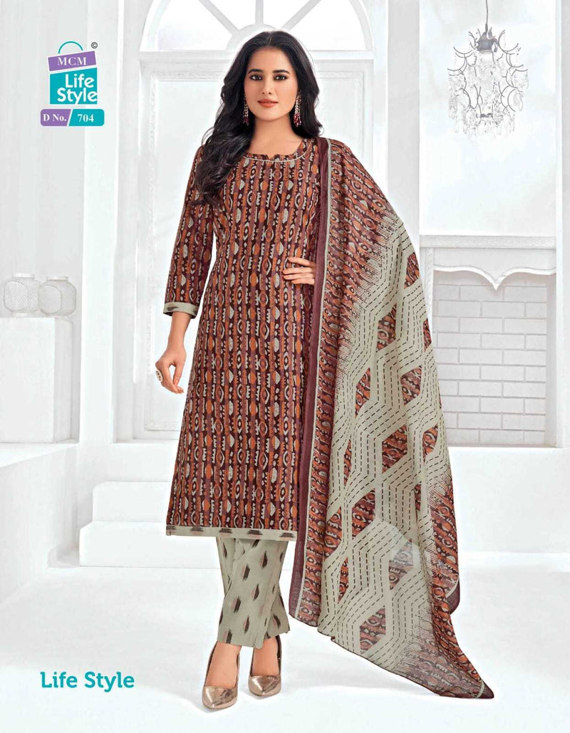 Mcm Lifestyle Vol 7 Cotton Digital Printed Combo Set Of Kurti