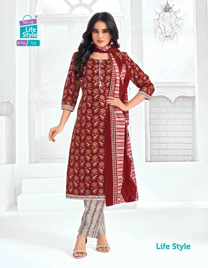 Mcm Lifestyle Vol 7 Cotton Digital Printed Combo Set Of Kurti