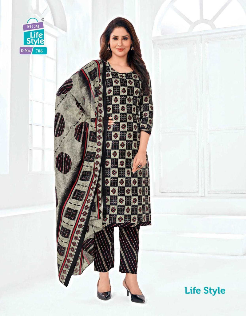 Mcm Lifestyle Vol 7 Cotton Digital Printed Combo Set Of Kurti