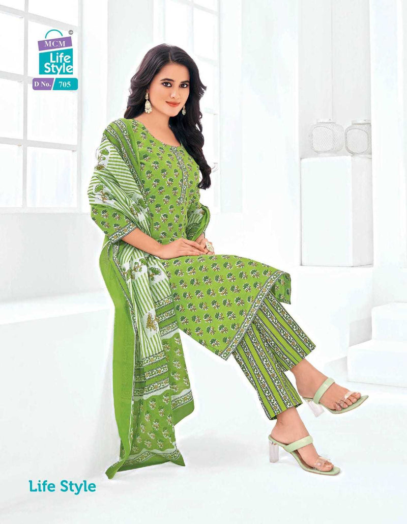 Mcm Lifestyle Vol 7 Cotton Digital Printed Combo Set Of Kurti