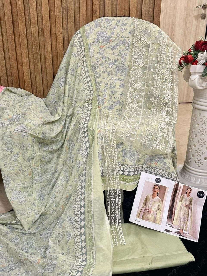 Mehboob Tex 1313 Pure Cotton Exclusive Embroidery Pakistani Suit