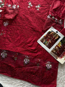 Mehboob Tex 1675 DE Pure Cotton Self Embroidered Pakistani Suit