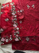 Mehboob Tex 1675 DE Pure Cotton Self Embroidered Pakistani Suit