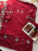 Mehboob Tex 1675 DE Pure Cotton Self Embroidered Pakistani Suit