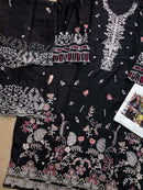 Mehboob Tex Dno 1761 Pure Rayon Self Embroidered Pakistani Suit