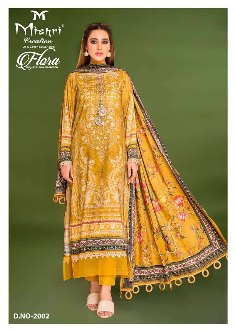 Mishri Creation Flora Vol 2 Lawn Cotton Digital Printed Salwar Suit