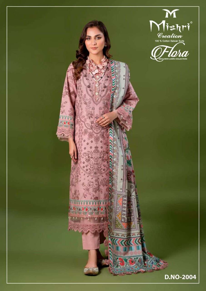 Mishri Creation Flora Vol 2 Lawn Cotton Digital Printed Salwar Suit