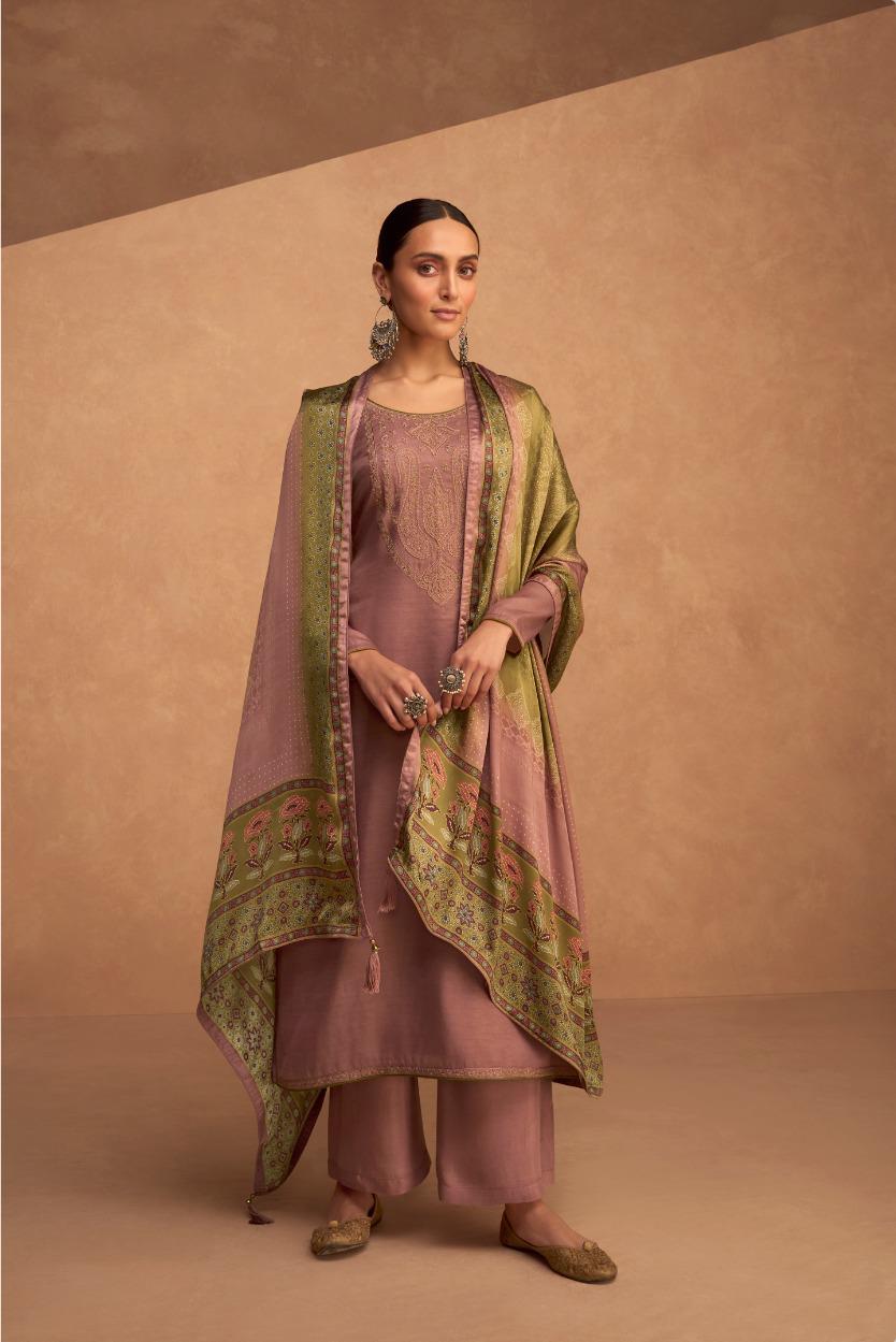 Aashirwad Creation Nasreen Silk Fancy Designer Partywear Salwar Kameez