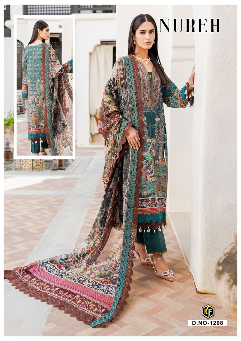 Keval Fab Nureh Vol 12 Cotton Karachi Print Salwar Suits