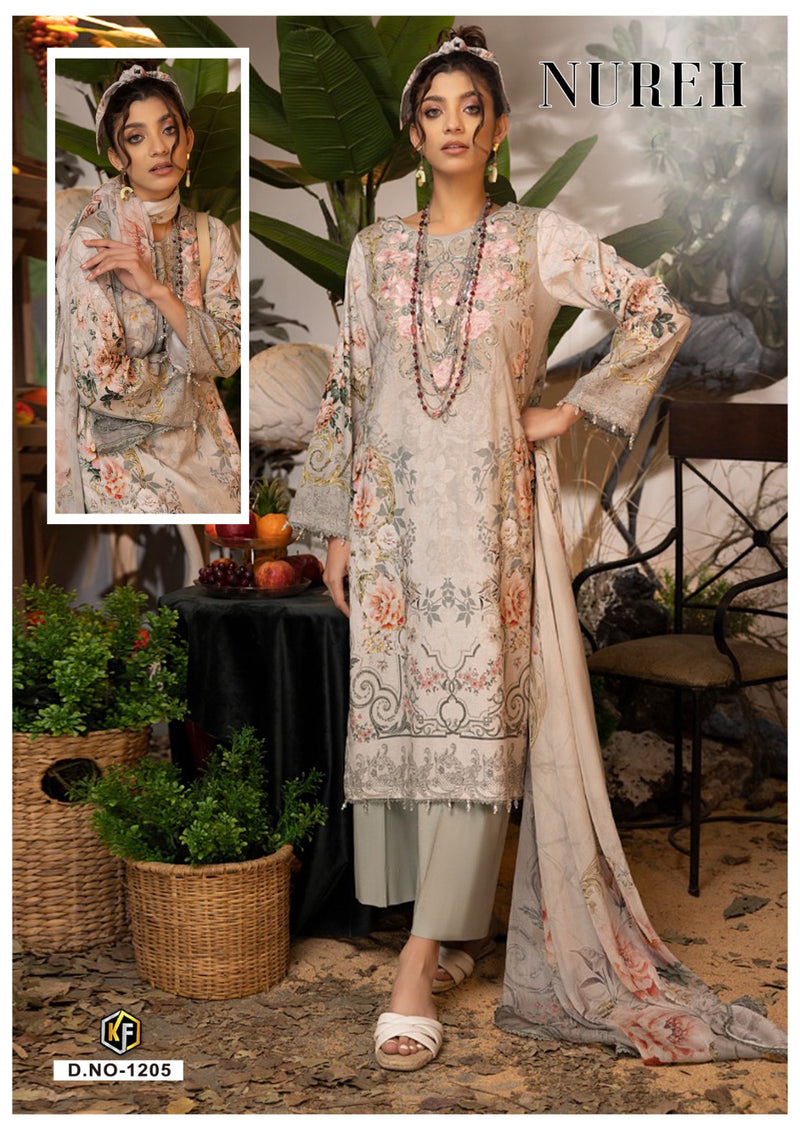 Keval Fab Nureh Vol 12 Cotton Karachi Print Salwar Suits