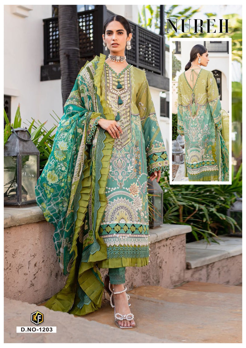 Keval Fab Nureh Vol 12 Cotton Karachi Print Salwar Suits