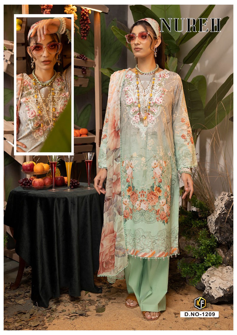 Keval Fab Nureh Vol 12 Cotton Karachi Print Salwar Suits