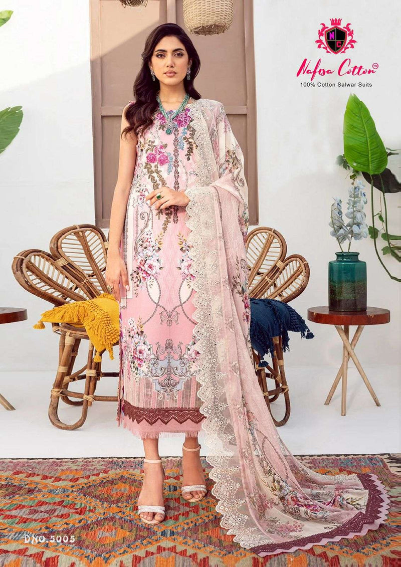 Nafisa Cotton Andaaz Karachi Suits Vol 5  Cotton Digital Style Print Salwar Suit