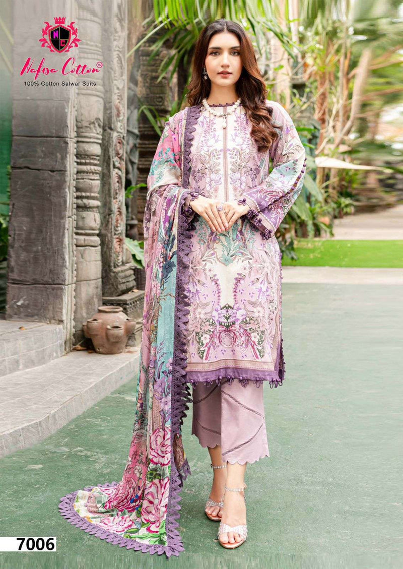 Nafisa Cotton Esra Vol 7 Pure Cotton Digital Print Dailywear Salwar Suit