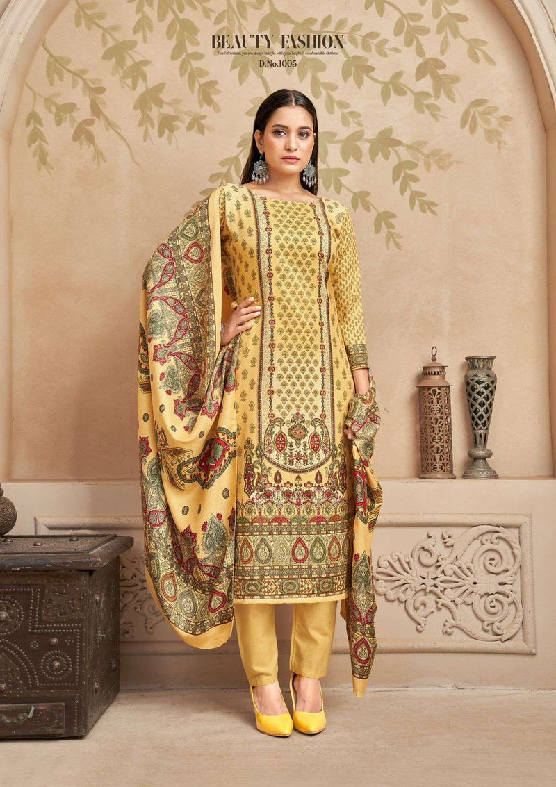 Nimaya Pashmina Suit by Roli Moli – Winter Special Twill Shawl Set | Best Price ₹380