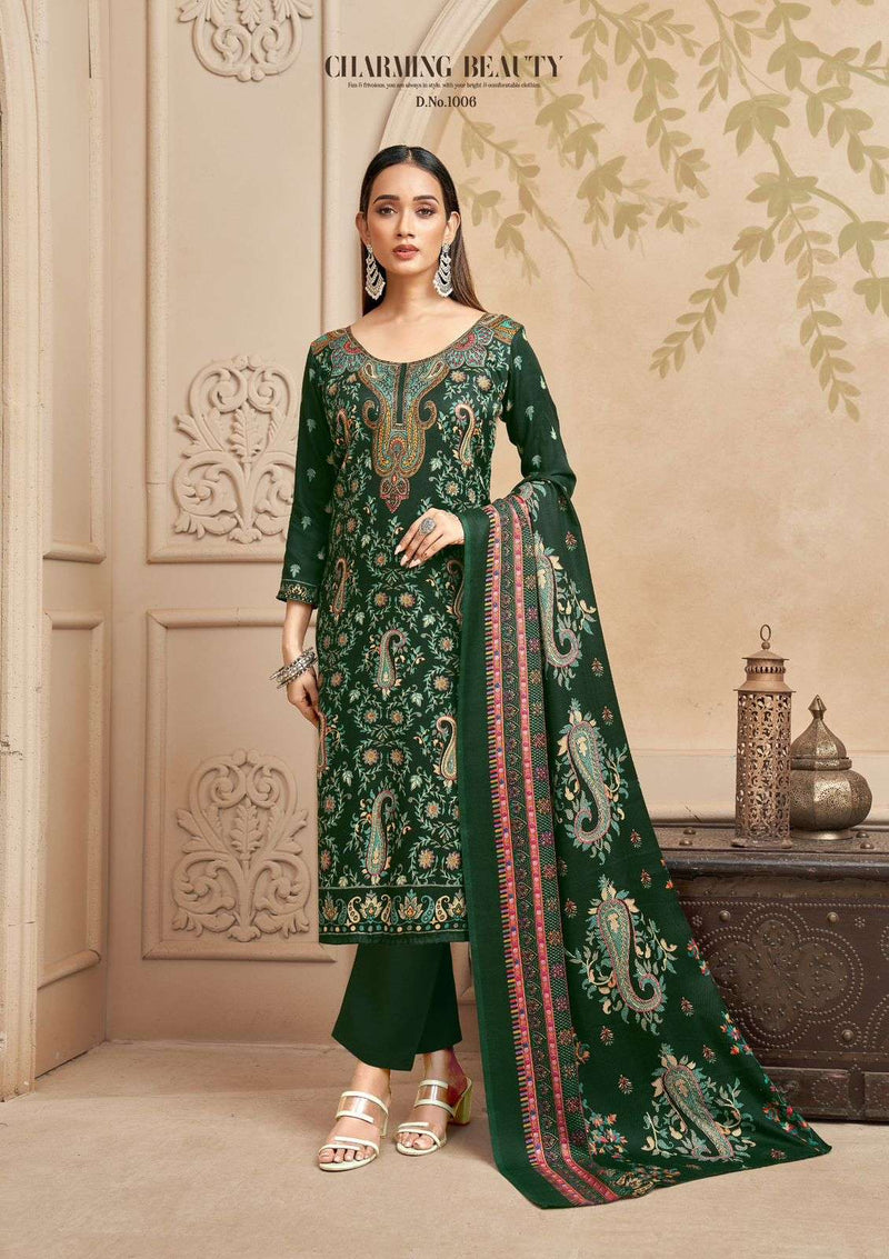 Nimaya Pashmina Suit by Roli Moli – Winter Special Twill Shawl Set | Best Price ₹380