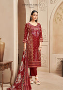 Nimaya Pashmina Suit by Roli Moli – Winter Special Twill Shawl Set | Best Price ₹380