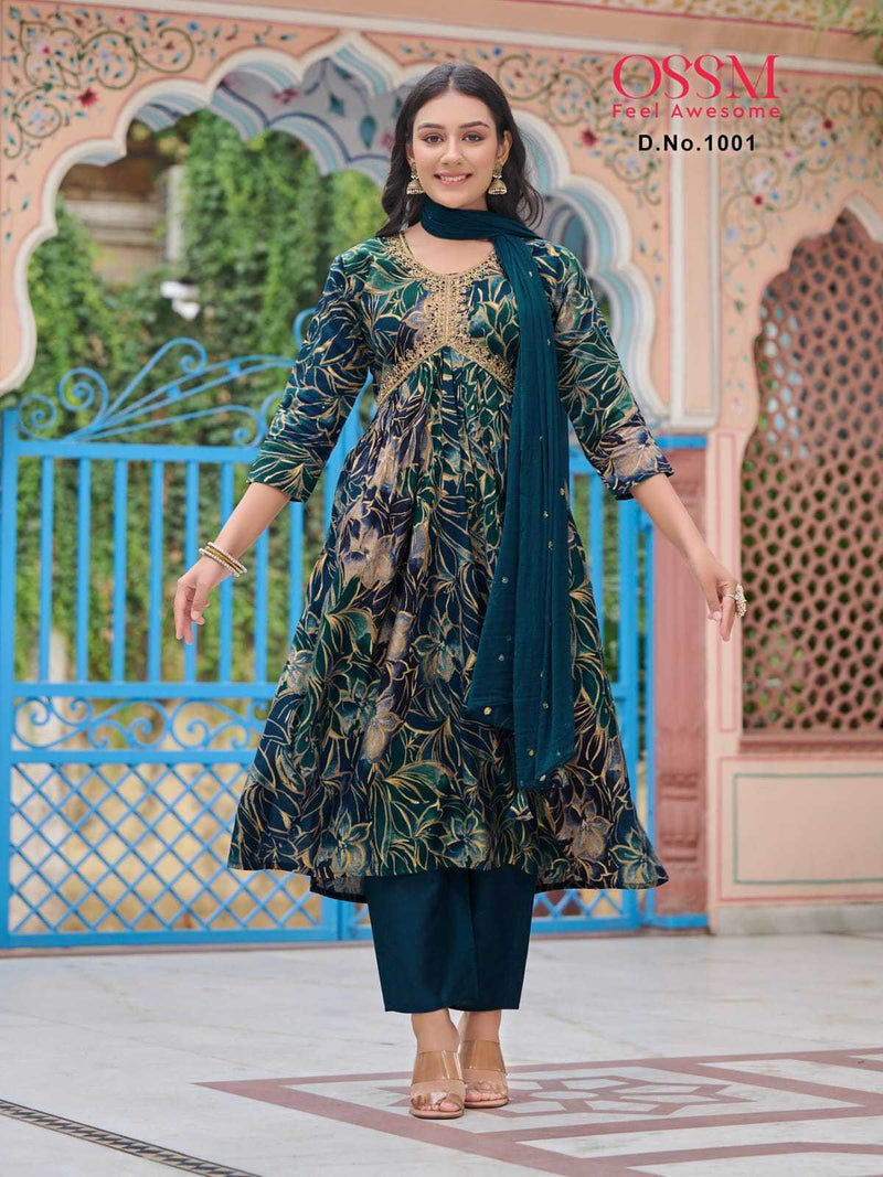 Ossm Resham Vol 10 Fancy Designer Party Wear Salwar Kameez