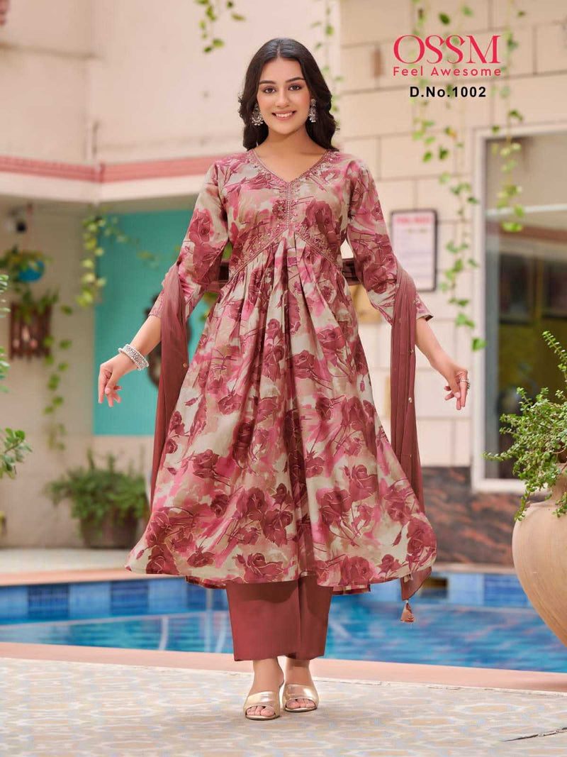 Ossm Resham Vol 10 Fancy Designer Party Wear Salwar Kameez