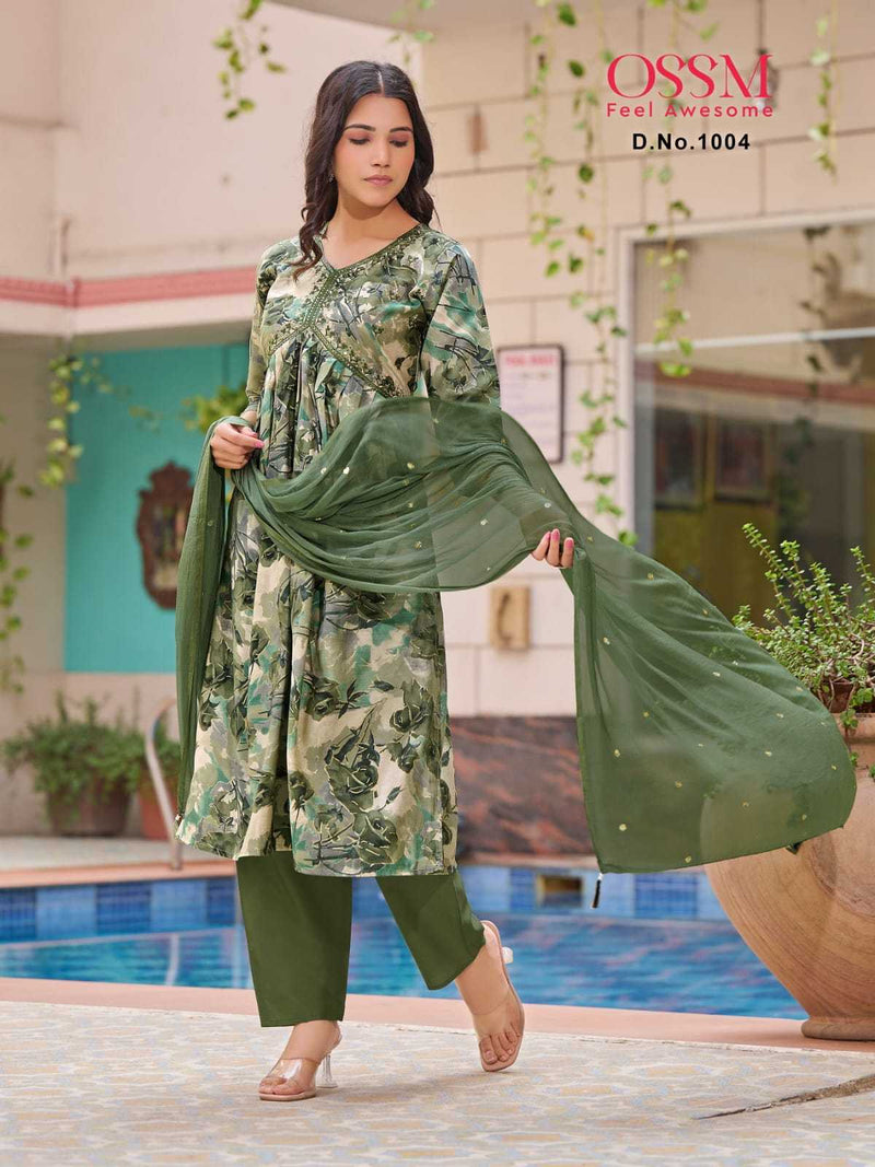 Ossm Resham Vol 10 Fancy Designer Party Wear Salwar Kameez