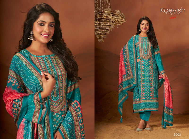 Kaavish Payal Muslin Silk With Heavy Hand Work Fancy Suits