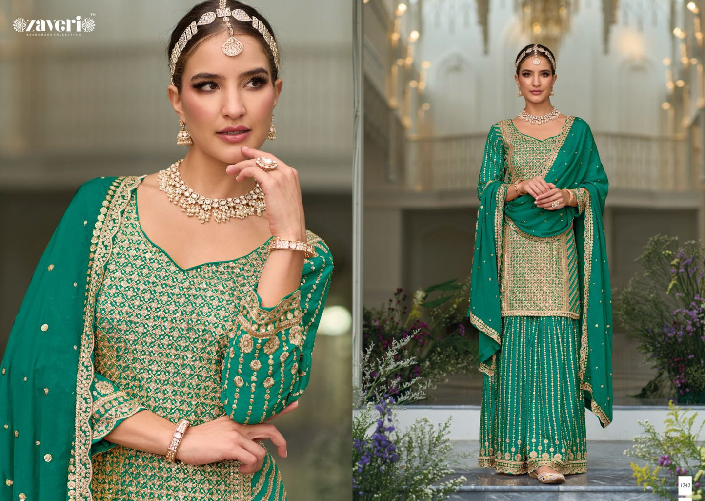 Eba Lifestyle Preet Silk Heavy Embroidery Collection Readymade Suits