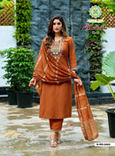 Passion Treen Malvika Vol 3 Jacquard Embroidered Fancy Work Kurti
